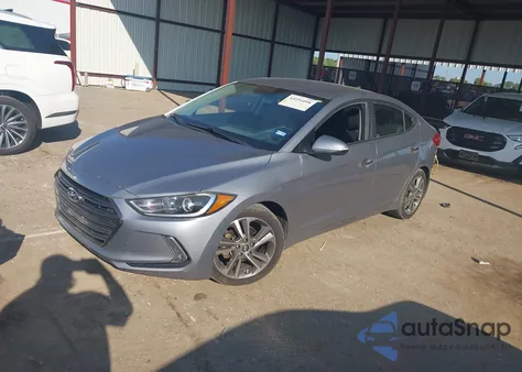 2017 Hyundai Elantra Limited from USA, damaged, VIN 5NPD84LF4HH080953